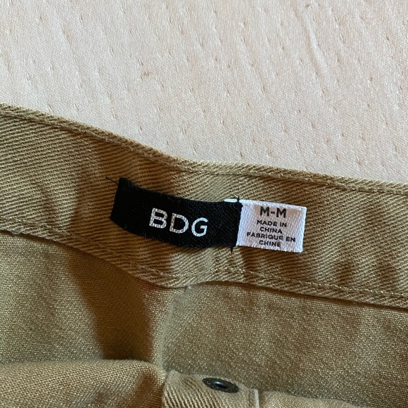 UO BDG Button-Front Skirt - Picture 2 of 3